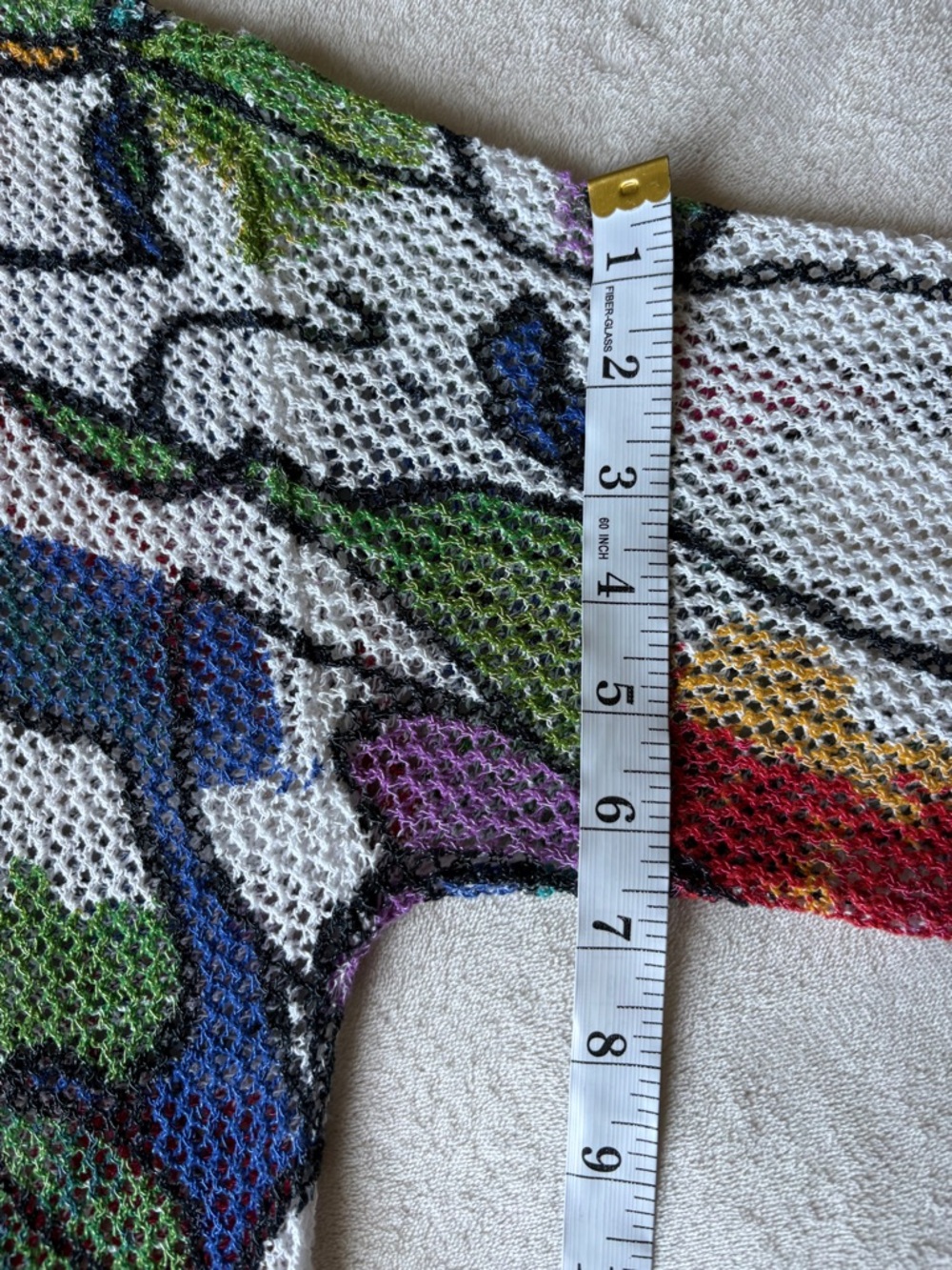 Joseph Ribkoff Abstract Bright and Bold Knit XL Art Teacher Eclectic Maximalism - Picture 10 of 11